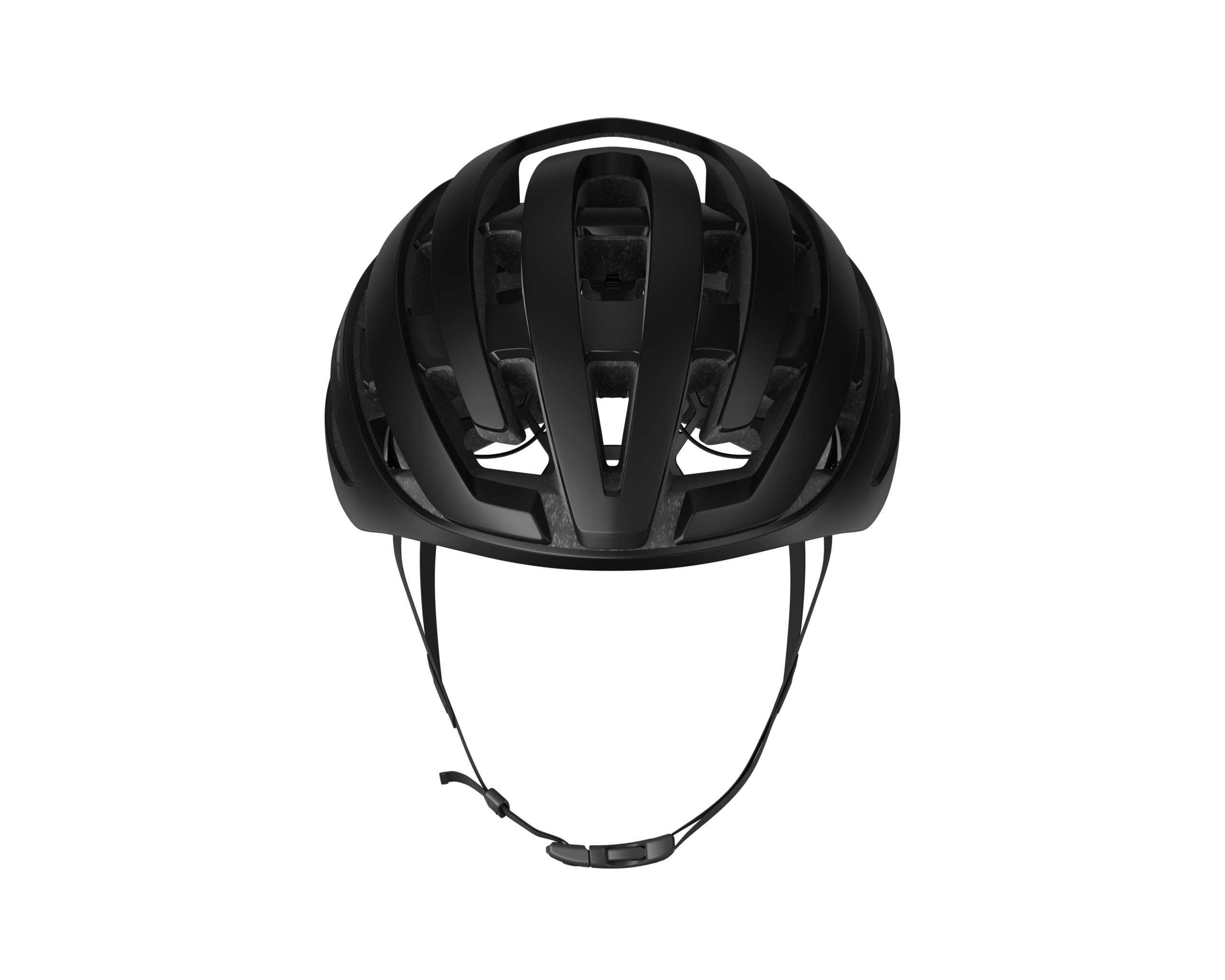 A sleek black cycling helmet designed for safety and performance, showcasing Lazer content strategy and creation. - Alexi Hall